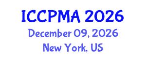 International Conference on Consumer Psychology, Marketing and Advertising (ICCPMA) December 09, 2026 - New York, United States International Conference on Consumer Psychology, Marketing and Advertising (ICCPMA) December 09, 2026 - New York, United States