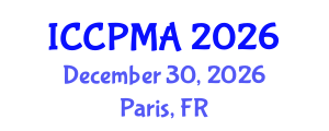 International Conference on Consumer Psychology, Marketing and Advertising (ICCPMA) December 30, 2026 - Paris, France International Conference on Consumer Psychology, Marketing and Advertising (ICCPMA) December 30, 2026 - Paris, France