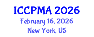 International Conference on Consumer Psychology, Marketing and Advertising (ICCPMA) February 16, 2026 - New York, United States International Conference on Consumer Psychology, Marketing and Advertising (ICCPMA) February 16, 2026 - New York, United States