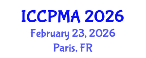 International Conference on Consumer Psychology, Marketing and Advertising (ICCPMA) February 23, 2026 - Paris, France International Conference on Consumer Psychology, Marketing and Advertising (ICCPMA) February 23, 2026 - Paris, France