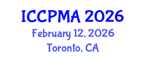 International Conference on Consumer Psychology, Marketing and Advertising (ICCPMA) February 12, 2026 - Toronto, Canada International Conference on Consumer Psychology, Marketing and Advertising (ICCPMA) February 12, 2026 - Toronto, Canada