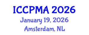 International Conference on Consumer Psychology, Marketing and Advertising (ICCPMA) January 19, 2026 - Amsterdam, Netherlands International Conference on Consumer Psychology, Marketing and Advertising (ICCPMA) January 19, 2026 - Amsterdam, Netherlands