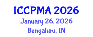 International Conference on Consumer Psychology, Marketing and Advertising (ICCPMA) January 26, 2026 - Bengaluru, India International Conference on Consumer Psychology, Marketing and Advertising (ICCPMA) January 26, 2026 - Bengaluru, India