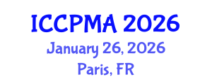 International Conference on Consumer Psychology, Marketing and Advertising (ICCPMA) January 26, 2026 - Paris, France International Conference on Consumer Psychology, Marketing and Advertising (ICCPMA) January 26, 2026 - Paris, France