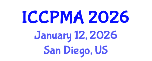 International Conference on Consumer Psychology, Marketing and Advertising (ICCPMA) January 12, 2026 - San Diego, United States International Conference on Consumer Psychology, Marketing and Advertising (ICCPMA) January 12, 2026 - San Diego, United States