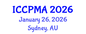 International Conference on Consumer Psychology, Marketing and Advertising (ICCPMA) January 26, 2026 - Sydney, Australia International Conference on Consumer Psychology, Marketing and Advertising (ICCPMA) January 26, 2026 - Sydney, Australia