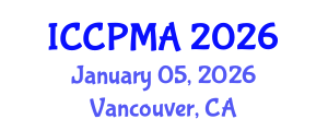 International Conference on Consumer Psychology, Marketing and Advertising (ICCPMA) January 05, 2026 - Vancouver, Canada International Conference on Consumer Psychology, Marketing and Advertising (ICCPMA) January 05, 2026 - Vancouver, Canada