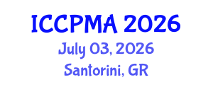 International Conference on Consumer Psychology, Marketing and Advertising (ICCPMA) July 03, 2026 - Santorini, Greece International Conference on Consumer Psychology, Marketing and Advertising (ICCPMA) July 03, 2026 - Santorini, Greece