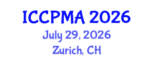 International Conference on Consumer Psychology, Marketing and Advertising (ICCPMA) July 29, 2026 - Zurich, Switzerland International Conference on Consumer Psychology, Marketing and Advertising (ICCPMA) July 29, 2026 - Zurich, Switzerland