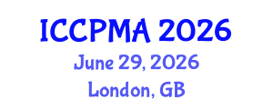 International Conference on Consumer Psychology, Marketing and Advertising (ICCPMA) June 29, 2026 - London, United Kingdom International Conference on Consumer Psychology, Marketing and Advertising (ICCPMA) June 29, 2026 - London, United Kingdom