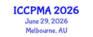 International Conference on Consumer Psychology, Marketing and Advertising (ICCPMA) June 29, 2026 - Melbourne, Australia International Conference on Consumer Psychology, Marketing and Advertising (ICCPMA) June 29, 2026 - Melbourne, Australia