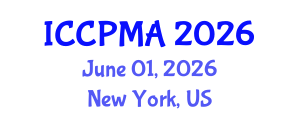 International Conference on Consumer Psychology, Marketing and Advertising (ICCPMA) June 01, 2026 - New York, United States International Conference on Consumer Psychology, Marketing and Advertising (ICCPMA) June 01, 2026 - New York, United States