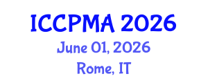 International Conference on Consumer Psychology, Marketing and Advertising (ICCPMA) June 01, 2026 - Rome, Italy International Conference on Consumer Psychology, Marketing and Advertising (ICCPMA) June 01, 2026 - Rome, Italy