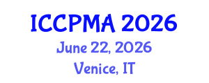 International Conference on Consumer Psychology, Marketing and Advertising (ICCPMA) June 22, 2026 - Venice, Italy International Conference on Consumer Psychology, Marketing and Advertising (ICCPMA) June 22, 2026 - Venice, Italy