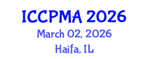 International Conference on Consumer Psychology, Marketing and Advertising (ICCPMA) March 02, 2026 - Haifa, Israel International Conference on Consumer Psychology, Marketing and Advertising (ICCPMA) March 02, 2026 - Haifa, Israel