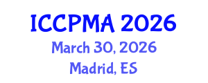 International Conference on Consumer Psychology, Marketing and Advertising (ICCPMA) March 30, 2026 - Madrid, Spain International Conference on Consumer Psychology, Marketing and Advertising (ICCPMA) March 30, 2026 - Madrid, Spain