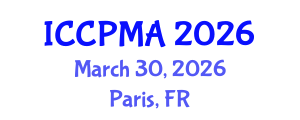 International Conference on Consumer Psychology, Marketing and Advertising (ICCPMA) March 30, 2026 - Paris, France International Conference on Consumer Psychology, Marketing and Advertising (ICCPMA) March 30, 2026 - Paris, France