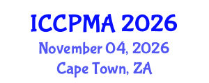 International Conference on Consumer Psychology, Marketing and Advertising (ICCPMA) November 04, 2026 - Cape Town, South Africa International Conference on Consumer Psychology, Marketing and Advertising (ICCPMA) November 04, 2026 - Cape Town, South Africa