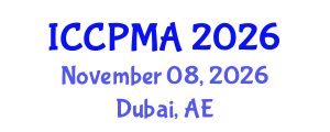 International Conference on Consumer Psychology, Marketing and Advertising (ICCPMA) November 08, 2026 - Dubai, United Arab Emirates International Conference on Consumer Psychology, Marketing and Advertising (ICCPMA) November 08, 2026 - Dubai, United Arab Emirates