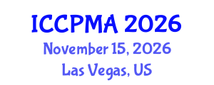 International Conference on Consumer Psychology, Marketing and Advertising (ICCPMA) November 15, 2026 - Las Vegas, United States International Conference on Consumer Psychology, Marketing and Advertising (ICCPMA) November 15, 2026 - Las Vegas, United States