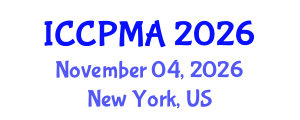 International Conference on Consumer Psychology, Marketing and Advertising (ICCPMA) November 04, 2026 - New York, United States International Conference on Consumer Psychology, Marketing and Advertising (ICCPMA) November 04, 2026 - New York, United States