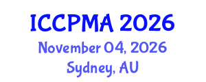 International Conference on Consumer Psychology, Marketing and Advertising (ICCPMA) November 04, 2026 - Sydney, Australia International Conference on Consumer Psychology, Marketing and Advertising (ICCPMA) November 04, 2026 - Sydney, Australia