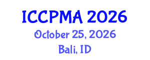 International Conference on Consumer Psychology, Marketing and Advertising (ICCPMA) October 25, 2026 - Bali, Indonesia International Conference on Consumer Psychology, Marketing and Advertising (ICCPMA) October 25, 2026 - Bali, Indonesia