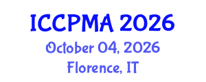 International Conference on Consumer Psychology, Marketing and Advertising (ICCPMA) October 04, 2026 - Florence, Italy International Conference on Consumer Psychology, Marketing and Advertising (ICCPMA) October 04, 2026 - Florence, Italy