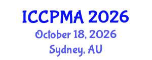 International Conference on Consumer Psychology, Marketing and Advertising (ICCPMA) October 18, 2026 - Sydney, Australia International Conference on Consumer Psychology, Marketing and Advertising (ICCPMA) October 18, 2026 - Sydney, Australia