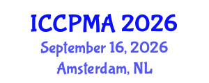 International Conference on Consumer Psychology, Marketing and Advertising (ICCPMA) September 16, 2026 - Amsterdam, Netherlands International Conference on Consumer Psychology, Marketing and Advertising (ICCPMA) September 16, 2026 - Amsterdam, Netherlands