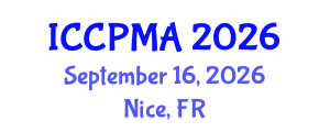 International Conference on Consumer Psychology, Marketing and Advertising (ICCPMA) September 16, 2026 - Nice, France International Conference on Consumer Psychology, Marketing and Advertising (ICCPMA) September 16, 2026 - Nice, France