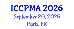 International Conference on Consumer Psychology, Marketing and Advertising (ICCPMA) September 20, 2026 - Paris, France International Conference on Consumer Psychology, Marketing and Advertising (ICCPMA) September 20, 2026 - Paris, France