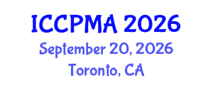 International Conference on Consumer Psychology, Marketing and Advertising (ICCPMA) September 20, 2026 - Toronto, Canada International Conference on Consumer Psychology, Marketing and Advertising (ICCPMA) September 20, 2026 - Toronto, Canada