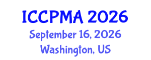 International Conference on Consumer Psychology, Marketing and Advertising (ICCPMA) September 16, 2026 - Washington, United States International Conference on Consumer Psychology, Marketing and Advertising (ICCPMA) September 16, 2026 - Washington, United States