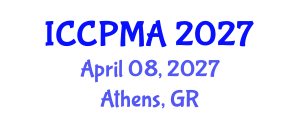 International Conference on Consumer Psychology, Marketing and Advertising (ICCPMA) April 08, 2027 - Athens, Greece International Conference on Consumer Psychology, Marketing and Advertising (ICCPMA) April 08, 2027 - Athens, Greece