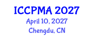 International Conference on Consumer Psychology, Marketing and Advertising (ICCPMA) April 10, 2027 - Chengdu, China International Conference on Consumer Psychology, Marketing and Advertising (ICCPMA) April 10, 2027 - Chengdu, China