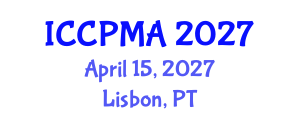 International Conference on Consumer Psychology, Marketing and Advertising (ICCPMA) April 15, 2027 - Lisbon, Portugal International Conference on Consumer Psychology, Marketing and Advertising (ICCPMA) April 15, 2027 - Lisbon, Portugal