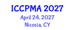 International Conference on Consumer Psychology, Marketing and Advertising (ICCPMA) April 24, 2027 - Nicosia, Cyprus International Conference on Consumer Psychology, Marketing and Advertising (ICCPMA) April 24, 2027 - Nicosia, Cyprus