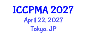 International Conference on Consumer Psychology, Marketing and Advertising (ICCPMA) April 22, 2027 - Tokyo, Japan International Conference on Consumer Psychology, Marketing and Advertising (ICCPMA) April 22, 2027 - Tokyo, Japan