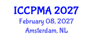 International Conference on Consumer Psychology, Marketing and Advertising (ICCPMA) February 08, 2027 - Amsterdam, Netherlands International Conference on Consumer Psychology, Marketing and Advertising (ICCPMA) February 08, 2027 - Amsterdam, Netherlands