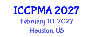 International Conference on Consumer Psychology, Marketing and Advertising (ICCPMA) February 10, 2027 - Houston, United States International Conference on Consumer Psychology, Marketing and Advertising (ICCPMA) February 10, 2027 - Houston, United States