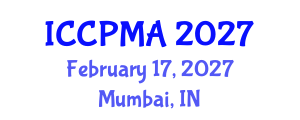 International Conference on Consumer Psychology, Marketing and Advertising (ICCPMA) February 17, 2027 - Mumbai, India International Conference on Consumer Psychology, Marketing and Advertising (ICCPMA) February 17, 2027 - Mumbai, India