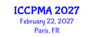 International Conference on Consumer Psychology, Marketing and Advertising (ICCPMA) February 22, 2027 - Paris, France International Conference on Consumer Psychology, Marketing and Advertising (ICCPMA) February 22, 2027 - Paris, France