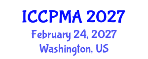 International Conference on Consumer Psychology, Marketing and Advertising (ICCPMA) February 24, 2027 - Washington, United States International Conference on Consumer Psychology, Marketing and Advertising (ICCPMA) February 24, 2027 - Washington, United States