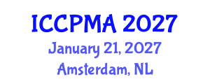 International Conference on Consumer Psychology, Marketing and Advertising (ICCPMA) January 21, 2027 - Amsterdam, Netherlands