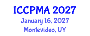 International Conference on Consumer Psychology, Marketing and Advertising (ICCPMA) January 16, 2027 - Montevideo, Uruguay International Conference on Consumer Psychology, Marketing and Advertising (ICCPMA) January 16, 2027 - Montevideo, Uruguay