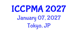 International Conference on Consumer Psychology, Marketing and Advertising (ICCPMA) January 07, 2027 - Tokyo, Japan International Conference on Consumer Psychology, Marketing and Advertising (ICCPMA) January 07, 2027 - Tokyo, Japan