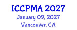 International Conference on Consumer Psychology, Marketing and Advertising (ICCPMA) January 09, 2027 - Vancouver, Canada International Conference on Consumer Psychology, Marketing and Advertising (ICCPMA) January 09, 2027 - Vancouver, Canada