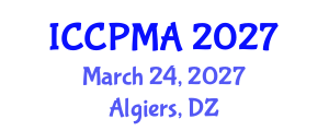 International Conference on Consumer Psychology, Marketing and Advertising (ICCPMA) March 24, 2027 - Algiers, Algeria International Conference on Consumer Psychology, Marketing and Advertising (ICCPMA) March 24, 2027 - Algiers, Algeria