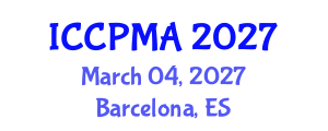 International Conference on Consumer Psychology, Marketing and Advertising (ICCPMA) March 04, 2027 - Barcelona, Spain International Conference on Consumer Psychology, Marketing and Advertising (ICCPMA) March 04, 2027 - Barcelona, Spain